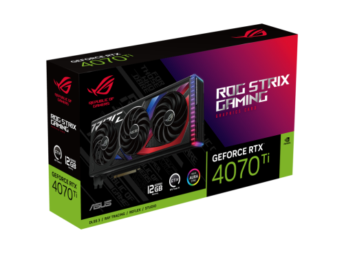 ASUS ROG -STRIX-RTX4070TI-12G-GAMING NVIDIA GeForce RTX 4070 Ti 12 GB GDDR6X