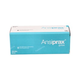 PRAXIS PHARMA Ansiprax 60Ml Complemento Alimenticio para el Sistema Nervioso con Zinc y Vitaminas B1 B6