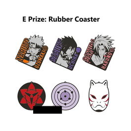 Bandai Surtido Posavasos 24 Unidades Naruto Shippuden Edición Especial Will Of Fire