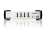 Aten CS1734B Switch KVM de 4 puertos USB con Hub USB 2.0 y Audio