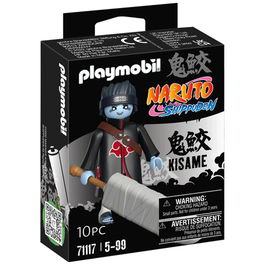 Playmobil Kisame Naruto Shippuden Figura de Acción con Espada Samehada y Honda, Personaje Akatsuki