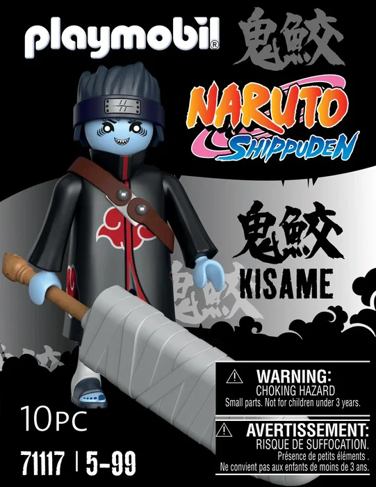 Playmobil Naruto Shippuden Kisame con Espada Samehada Figura de Colección