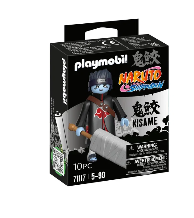 Playmobil Naruto Shippuden Kisame con Espada Samehada Figura de Colección