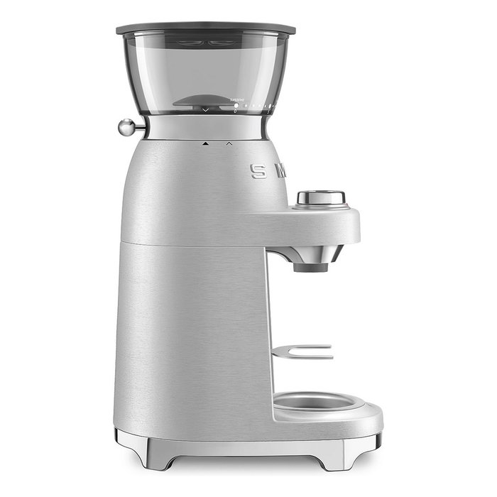 Smeg Molinillo de café 50s Style CGF02SSEU plata Smeg Molinillo de café 50s Style CGF02SSEU plata
