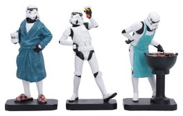 Nemesis Now Original Stormtrooper Figuras Set Living for the Weekend