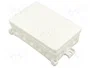SIMET FASTBOX Caja de conexiones empotrada blanca