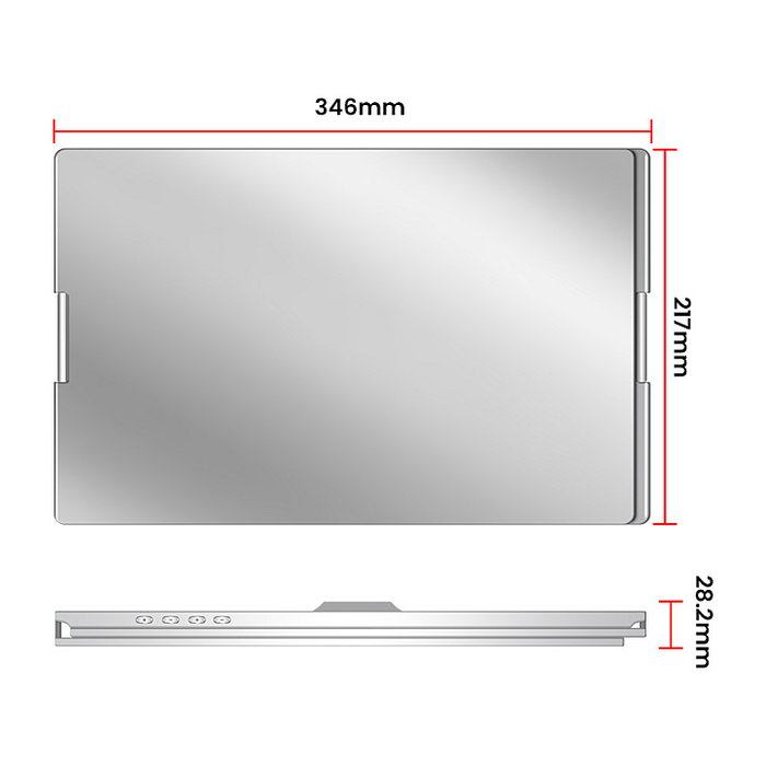 Extralink Smart Life S688 Monitor Portátil de 14 pulgadas (Set de 2 unidades)