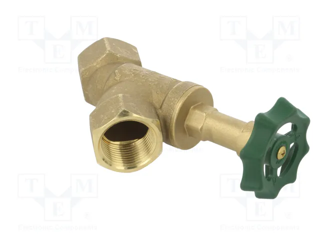 GEBO Válvula angular 1501 G 1 de rosca interna