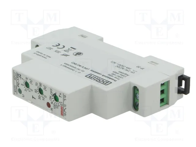 POLLIN PC-1TW-24 Relé de tiempo 24VAC/24VDC SPDT