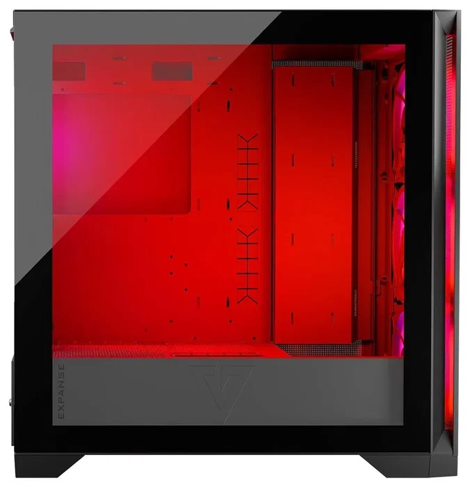 Modecom Volcano Expanse S Apex ARGB Midi Tower Blanca/Negra - USB 3.0, 4 Ventiladores RGB, Filtro Antipolvo