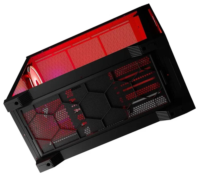 Modecom Volcano Expanse S Apex ARGB Midi Tower Blanca/Negra - USB 3.0, 4 Ventiladores RGB, Filtro Antipolvo
