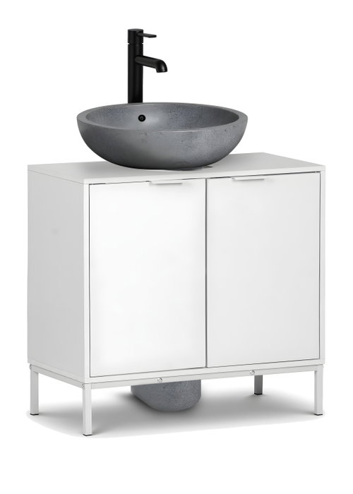 Inde Mueble Lavabo con Puerta Moblekit 60 x 30 x 60 cm