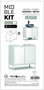 Inde Mueble Lavabo con Puerta Moblekit 60 x 30 x 60 cm
