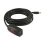 ROLINE Cable Repetidor Activo USB 3.2 Gen 1, 5 Metros, Color Negro