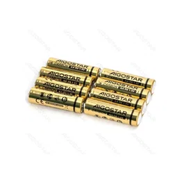 Aigostar Pack de 8 Pilas de Carbono-Zinc R6P (AA) 1.5V