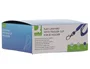 Q-connect Cordón plano con gancho metálico azul para identificadores, pack de 25
