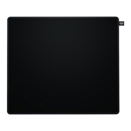 Cherry XTRFY GP6-L Alfombrilla ratón gaming, L (460x400mm), tela, base antiderrapante, bordes rematados, negro