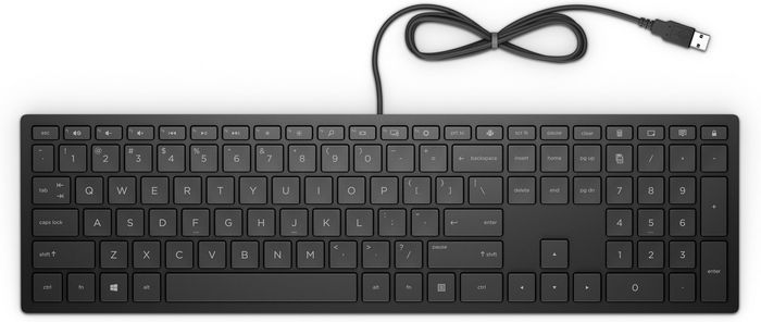 HP Pavilion 300 Wired Keyboard - NORDIC