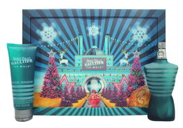 Jean Paul Gaultier Le Male Set de Regalo 75ml EDT + 75ml Gel de Duchal (Edición Navidad)