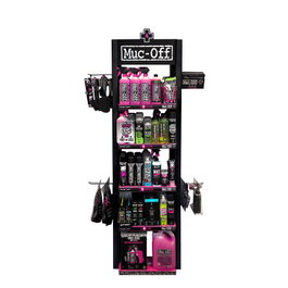 Muc-Off Expositor para Productos Bicycle Clean, Protect and Lube con Iluminación y 5 Estanterías