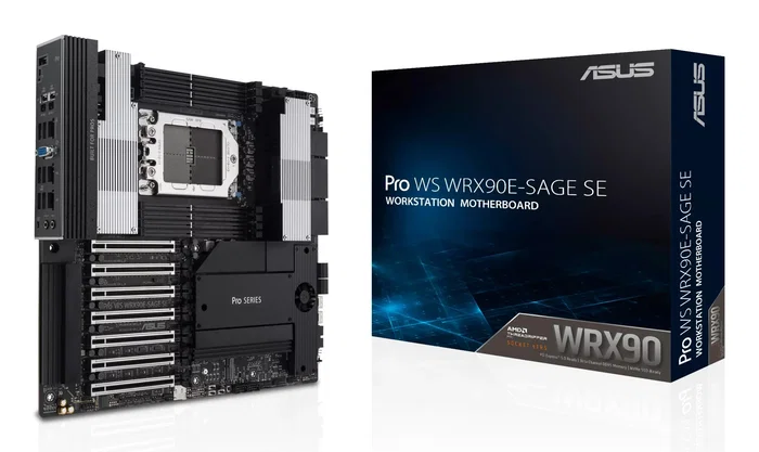 Asus PRO WS WRX90E-SAGE SE AMD WRX90 Socket sTR5 EEB
