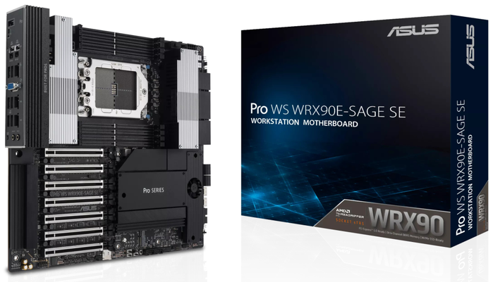Asus PRO WS WRX90E-SAGE SE AMD WRX90 Socket sTR5 EEB