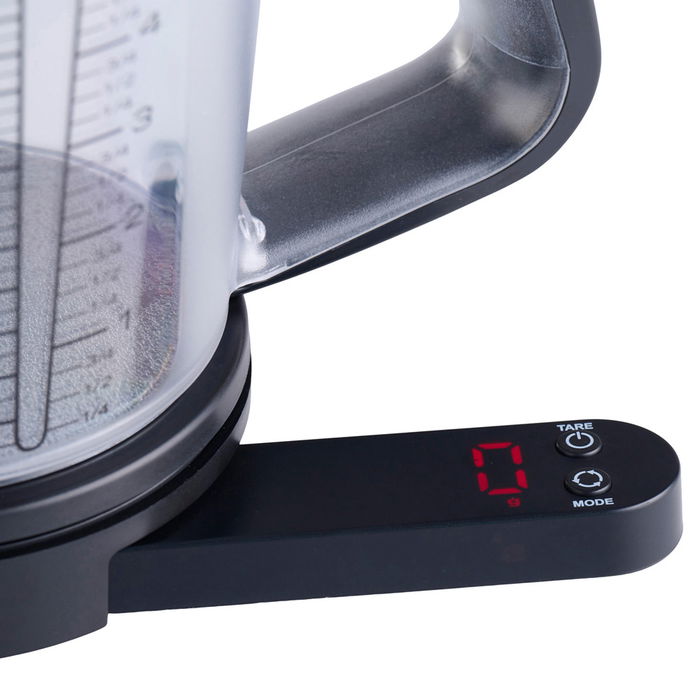 Day Balanza Digital con Vaso Medidor 5 kg Display LED Rojo