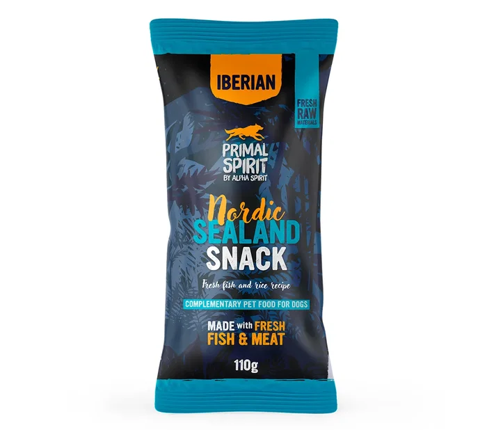 Alpha Spirit Primal Snacks Nordic Sealand 50x110 gr Alpha Spirit Primal Snacks Nordic Sealand 50x110 gr