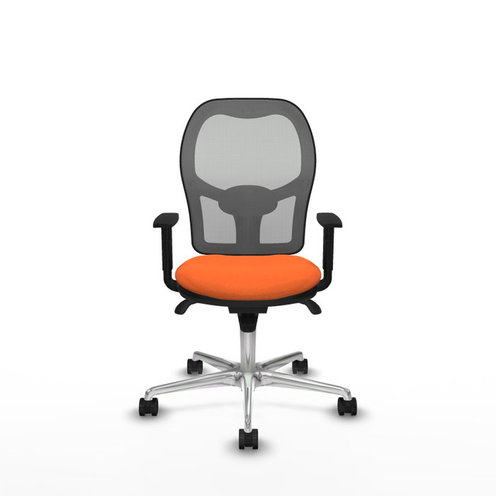 PIQUERAS Y CRESPO Silla de oficina Jorquera Naranja y Gris PIQUERAS Y CRESPO Silla de oficina Jorquera Naranja y Gris