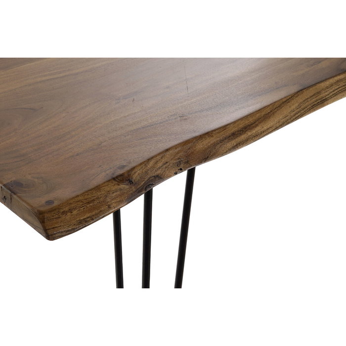 DKD Home Decor Mesa de Comedor de Acacia y Metal Marrón 180x91x76 cm DKD Home Decor Mesa de Comedor de Acacia y Metal Marrón 180x91x76 cm