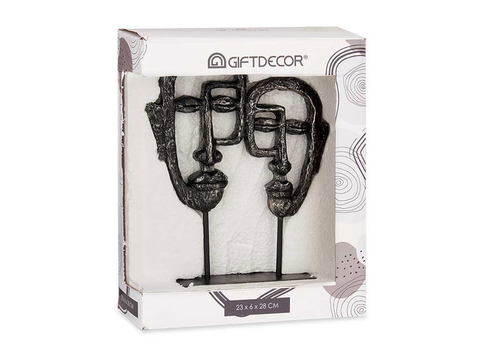 Giftdecor Espejo De Tocador Cara Doble Con Base Negro 27x32.5x10.5 cm (Set de 4) Giftdecor Espejo De Tocador Cara Doble Con Base Negro 27x32.5x10.5 cm (Set de 4)