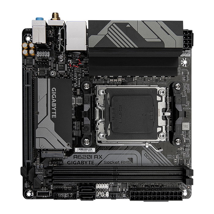Gigabyte A620I AX Placa base Mini-ITX AM5 DDR5 (A620.AM5.mITX.DDR5)