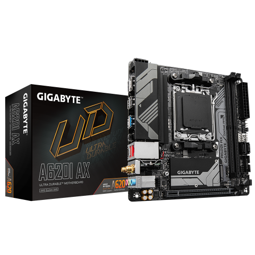 Gigabyte A620I AX Mini ITX DDR5 Gigabyte A620I AX Mini ITX DDR5