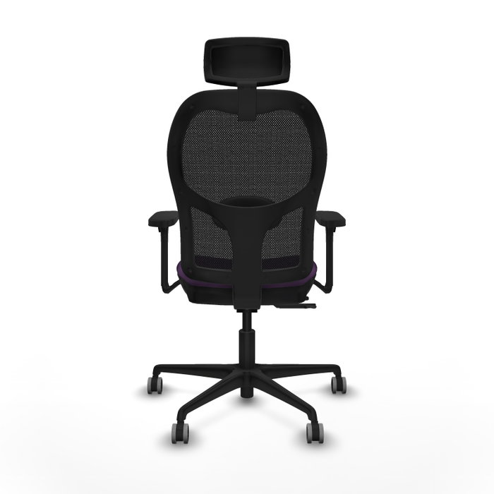 PIQUERAS Y CRESPO Silla de oficina Jorquera con mecanismo Sincro/Traslack, Morado y Negro PIQUERAS Y CRESPO Silla de oficina Jorquera con mecanismo Sincro/Traslack, Morado y Negro