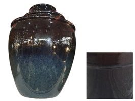 DKD Home Decor Macetero Marrón Oscuro 58 x 58 x 58 cm Set de 4 Cerámica Vidriada