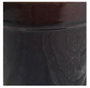 DKD Home Decor Set de 4 Maceteros de Cerámica Vidriada Marrón Oscuro 58x58x58 cm