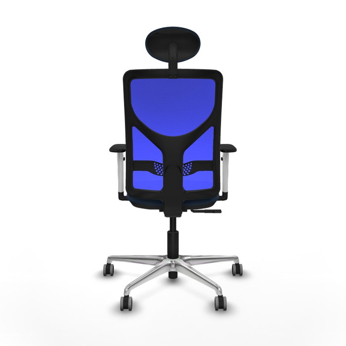 PIQUERAS Y CRESPO Silla de oficina Motilla Azul con mecanismo Sincro PIQUERAS Y CRESPO Silla de oficina Motilla Azul con mecanismo Sincro