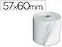 Exacompta Rollo Sumadora Electra, 57 mm x 60 mm, 60 g/m², Sencillo, Certificado FSC, para Sumadoras, Cajas Registradoras, Calculadoras
