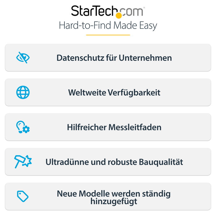 StarTech.com Filtro de Privacidad 24 Pulgadas 16:9 Colgante Brillante
