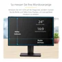 StarTech.com 2469A-PRIVACY-SCREEN Filtro de Privacidad Colgante para Monitor de 24" (61 cm) 16:9 - Protector Acrílico con Filtro Luz Azul - Universal