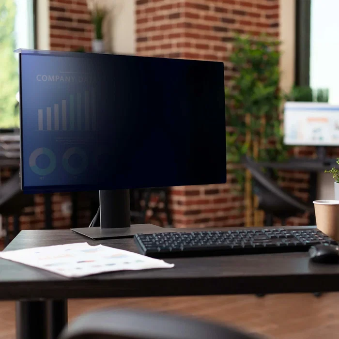StarTech.com 2469A-PRIVACY-SCREEN Filtro de Privacidad Colgante para Monitor de 24" (61 cm) 16:9 - Protector Acrílico con Filtro Luz Azul - Universal