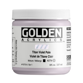 Golden Heavy Body Colores Acrílicos Titánico Violeta Claro 237 ml