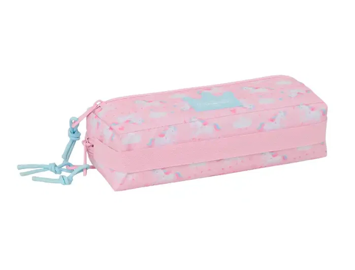 Safta Estuche Portatodo Glowlab Kids Triple Pequeño con Goma Elástica Safta Estuche Portatodo Glowlab Kids Triple Pequeño con Goma Elástica