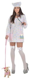 Creaciones Llopis Disfraz Adulto Veterinaria Talla L