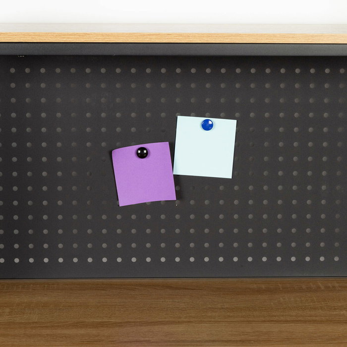 Mesa de Escritorio con Estantes Max Home Acero Melamina Aglomerado 84 x 148 x 50 cm