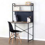 Color Baby Max Home Escritorio con baldas 84x50x148 cm Acero y tablero melamina