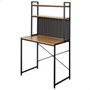 Color Baby Max Home Escritorio con baldas 84x50x148 cm Acero y tablero melamina