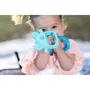 Nuby NUB0039175809422 Guantes de Dentición Koala de Silicona Azul