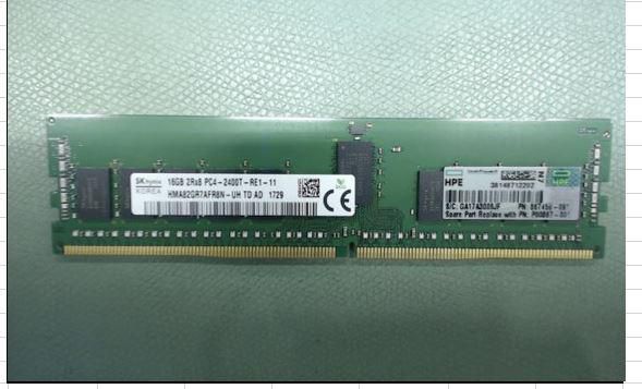 Hewlett Packard Enterprise 16GB DDR4 DIMM 288-pin PC4-2400T-R-1GX8-WID