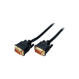 S/CONN Cable DVI-D 24+1 Macho a Macho 2m Negro Dual Link